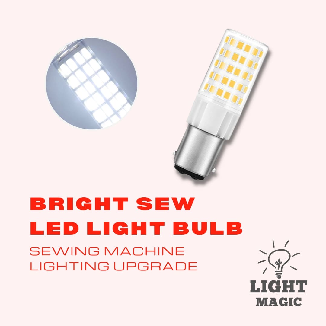 Bright Sew LED Sewing Machine Bulb Bayonet Sewing HQ