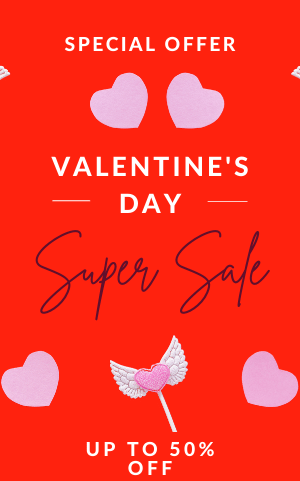 valentine's day super sale